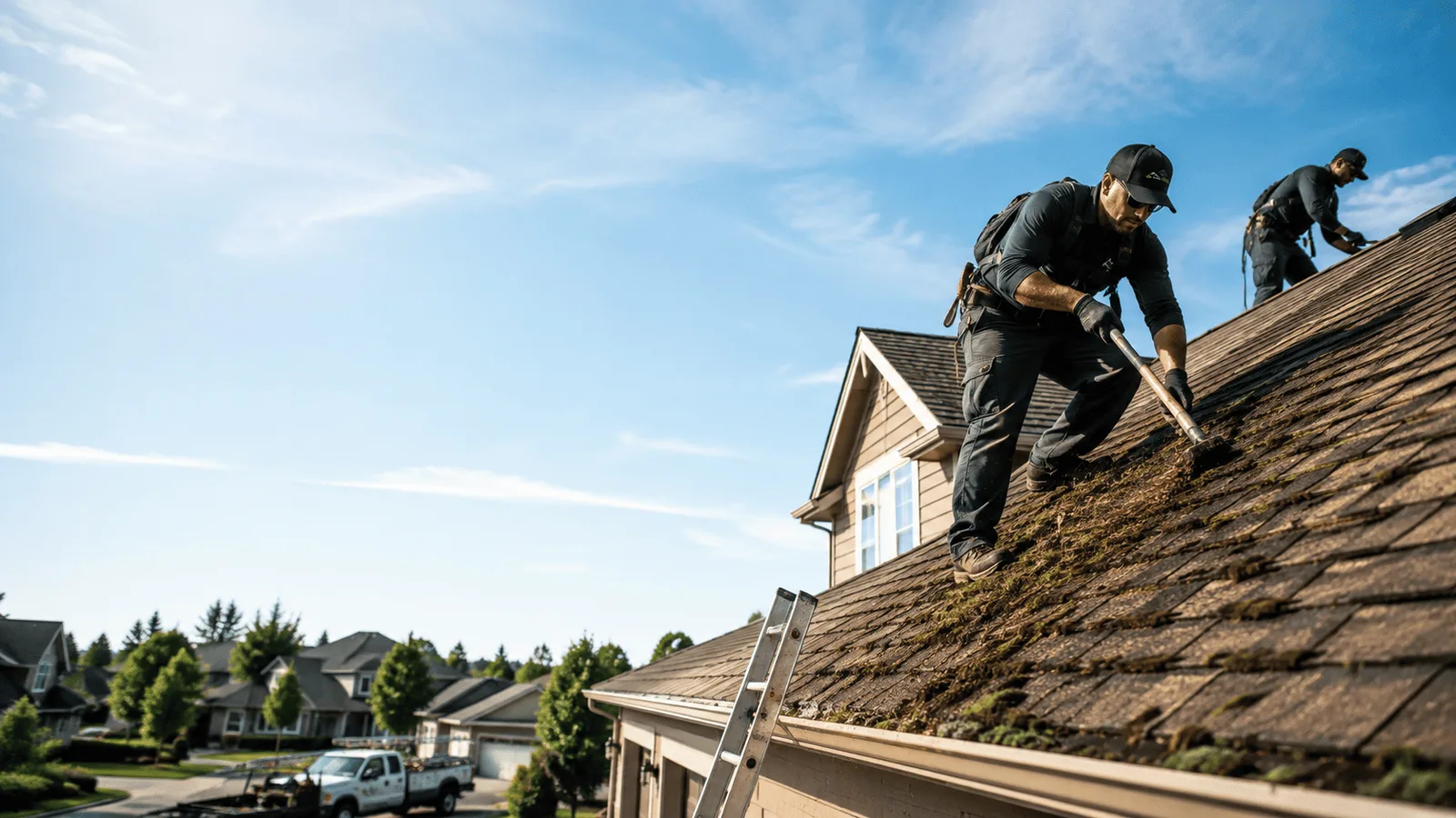 Roof Moss Removal in Othello, WA near me